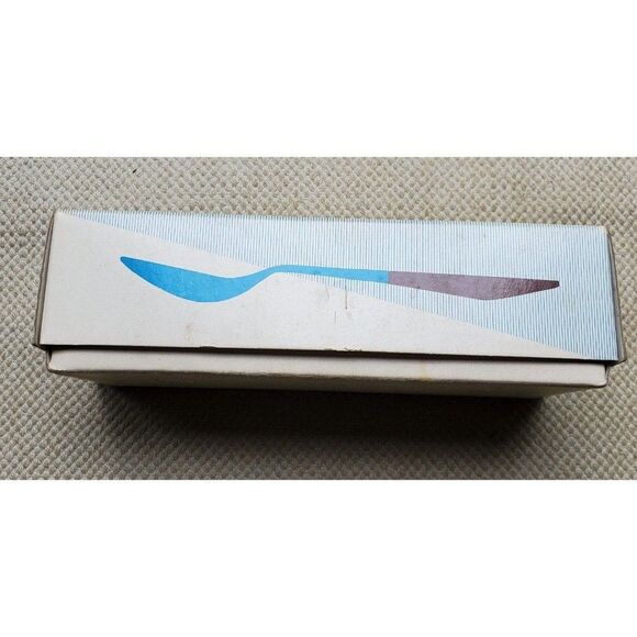 INTERPUR INR2 Japan Stainless Steel MCM Danish Flatware Original BOX ONLY - Picture 4 of 7